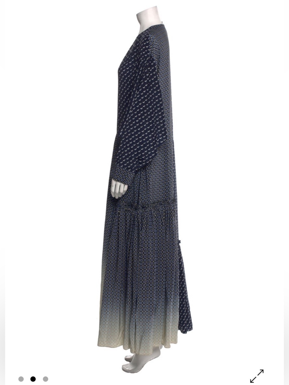 Stella McCartney Navy Long Sleeve Dress - Picture 2 of 3